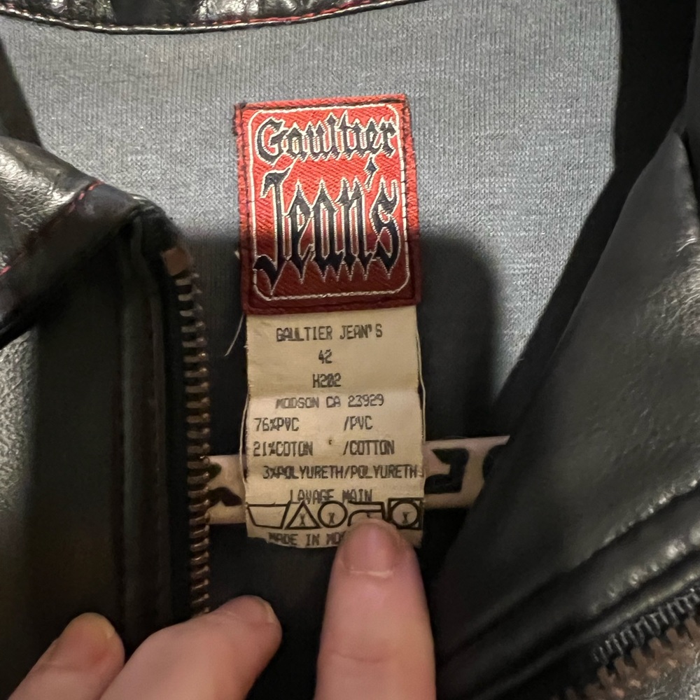 Vintage Jean Paul Gauthier - Trucker Jacket- Sz. 42 - Picture 7 of 9